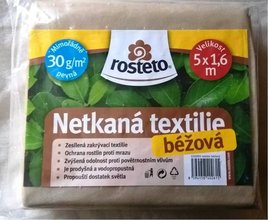 Netkan textilie bov 1,6x5m. Ochrana rostlin proti mrazu