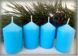 Bony Svka adventn 4ks - svtle modr 40 x 65 mm