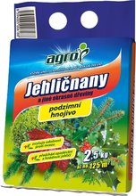 Agro Podzimn hnojivo pro jehlinany a jin okrasn deviny 2,5 kg