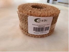 Jutov stuha 5cm x 5m prodn 1 ks