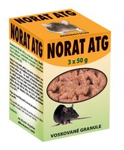 Rodenticid Pelgar Norat ATG 3 x 50 g