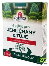 Hnojivo Rosteto s ediovou moukou - jehlinany a tje 1 kg