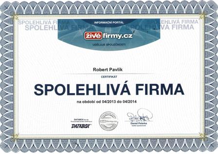 spolehlivá firma